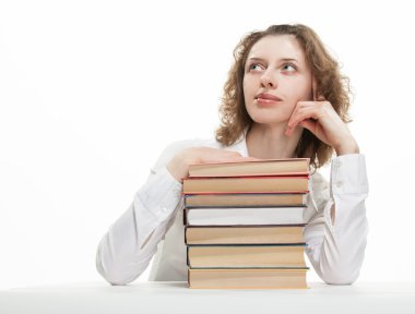 çekici genç bir kadın hayal