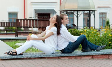 aşk romantik genç Çift