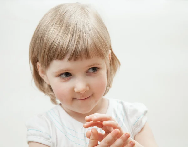 Adorable little girl — Stock Photo, Image