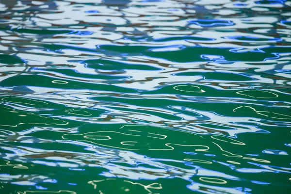 Fundo de água azul natural — Fotografia de Stock