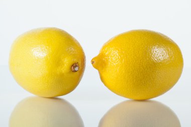 Two fresh lemons