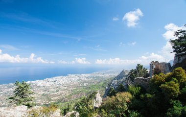 Antik saint hilarion Kalesi