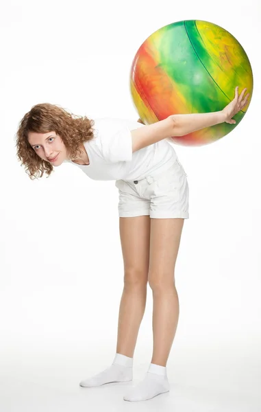 Active girl — Stock Photo, Image