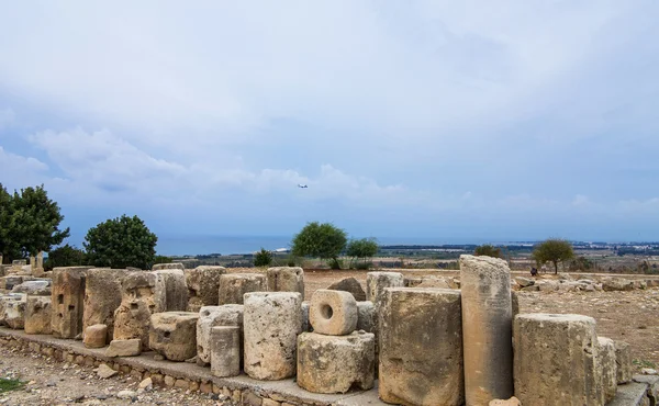 Eski Kıbrıs şehir kalıntıları — Stok fotoğraf