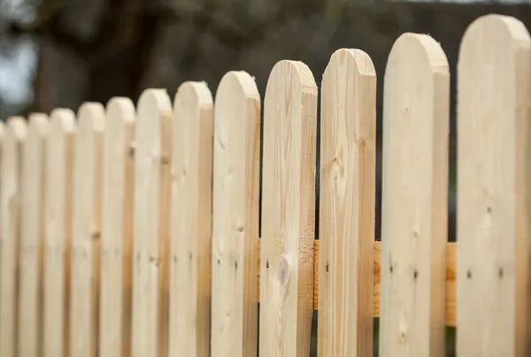 Wooden fence — Stock Photo, Image