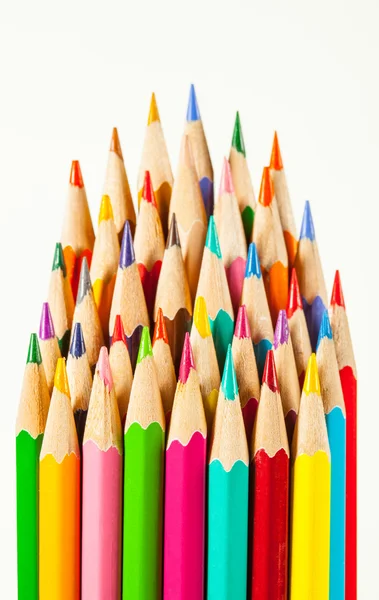 Wielobarwny ołówki — Zdjęcie stockowe