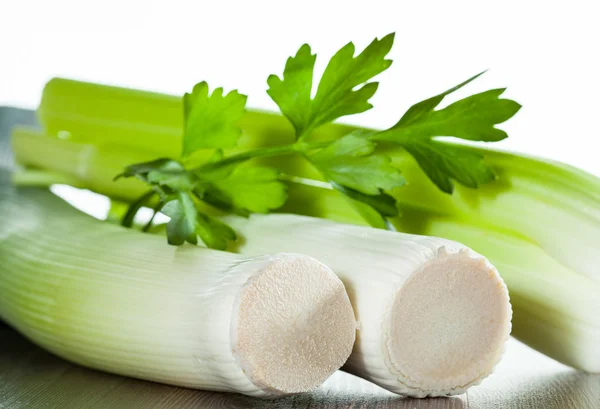 Leek and parsley — Stock Photo, Image