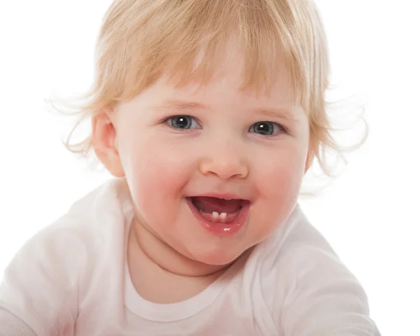 Portrait of happy baby girl Royalty Free Stock Images