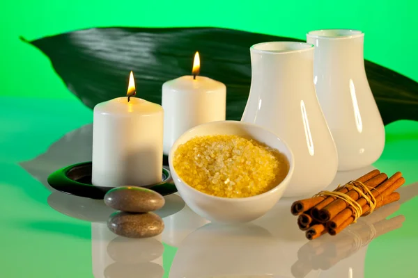 Aromaterapia y composición del spa — Foto de Stock