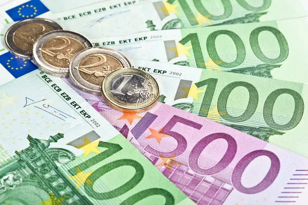 Dinero euro — Foto de Stock