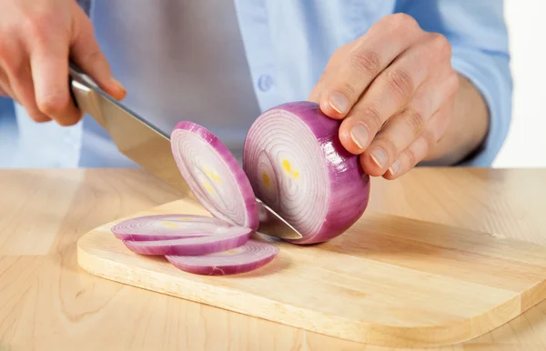 Preparação da salada — Fotografia de Stock