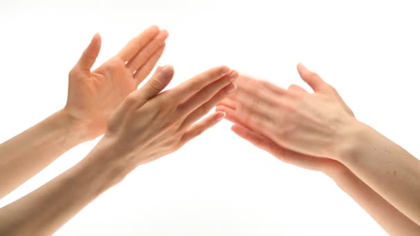 Clapping hands — Stock Video