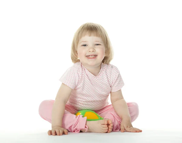 Happy baby girl — Stock Photo, Image