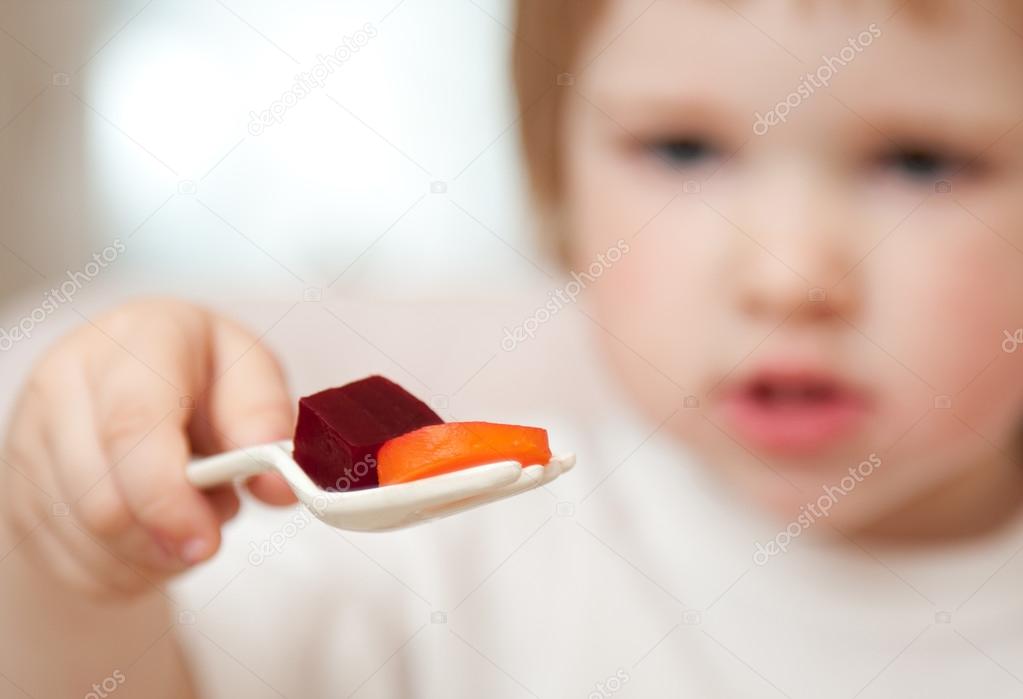 Vegetable for a baby