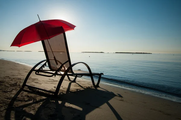 Lugn morgon beach — Stockfoto