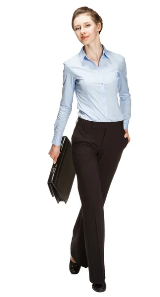 Attractive smiling businesswoman — Stock Photo, Image