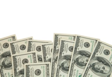 USD kağıt para, birçok dolarlık banknotlar