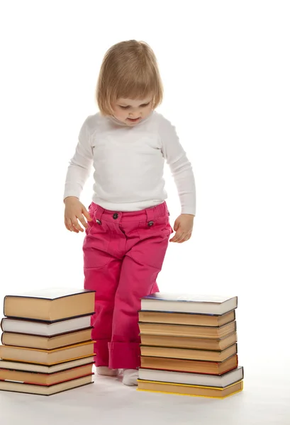 Um retrato de uma menina — Fotografia de Stock