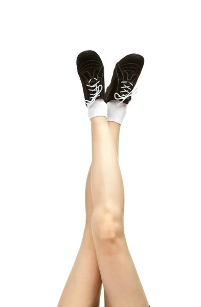 Gambe femminili — Foto Stock