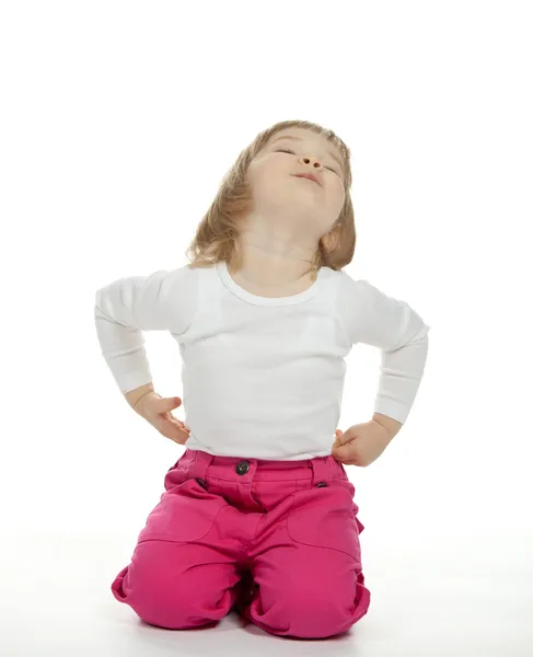 Menina feliz — Fotografia de Stock