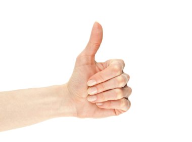 el başparmak gösterilen