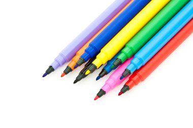 renkli işaretçilerini açıldı