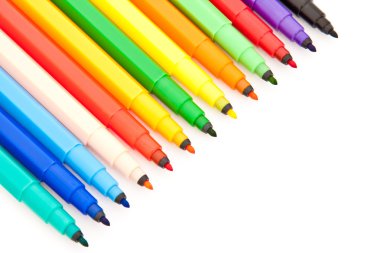 renkli işaretçilerini açıldı