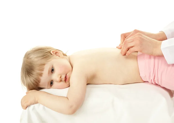 Masáž pro dítě — Stock fotografie