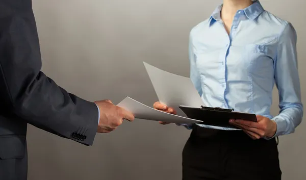 belgelerin iş adamı ve iş kadını Kavşağı