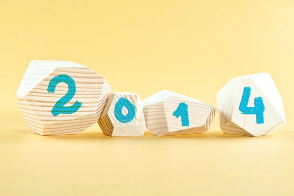 2014年新年カード — ストック写真