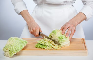 doğrama savoy lahana yemek