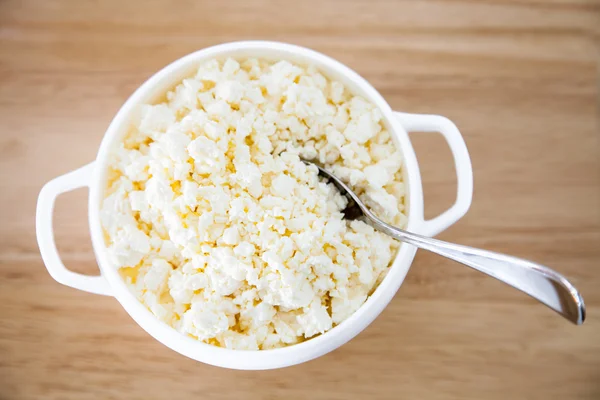 Queso de cabaña — Foto de Stock