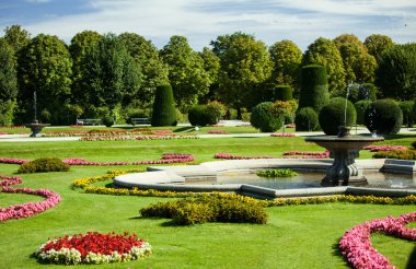 güzel yaz schonbrunn park