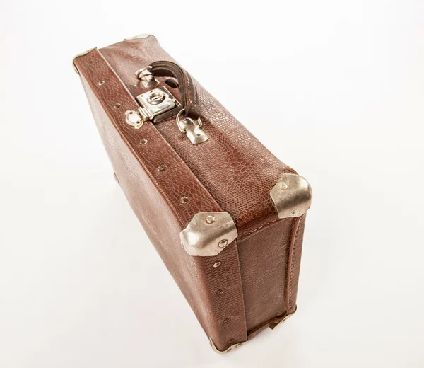 Retro reizende koffer — Stockfoto