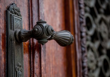 Kunsthistorisches Müzesi kapılarını doorhandle