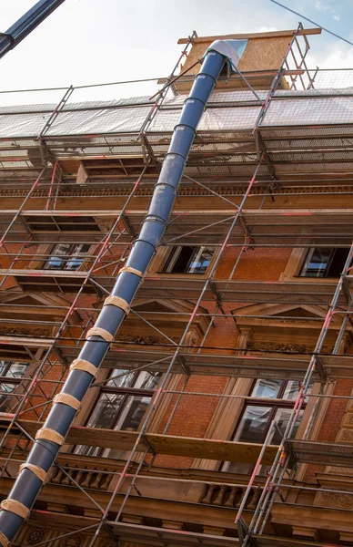 Restoration of an old building in Vienna — Stock Photo, Image