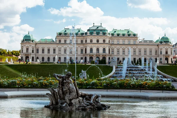 Magnífico Palacio Belvedere — Foto de Stock