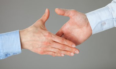 iş tokalaşması