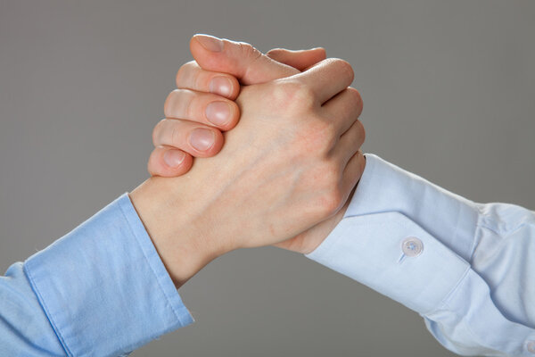 Business handshake