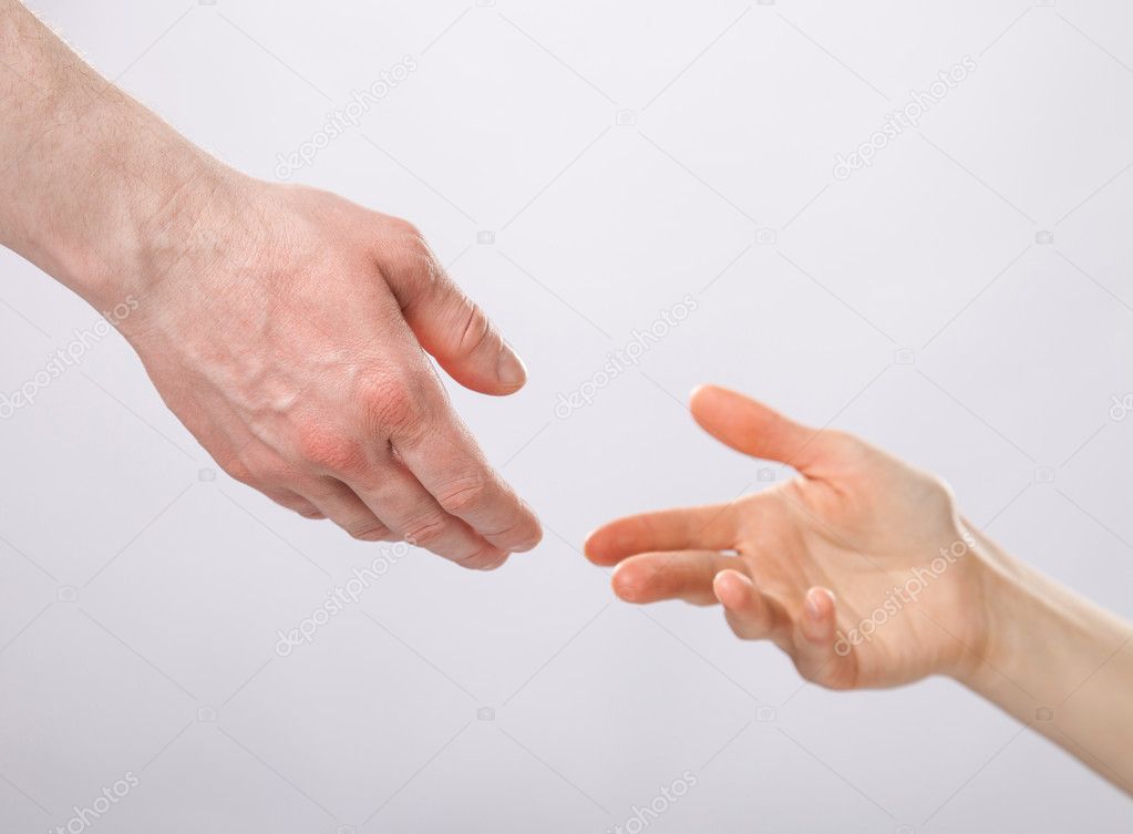 Hands of man and woman Stock Photo by ©zestmarina 40067355