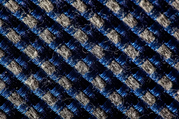 Blue textile texture — Stock Photo, Image