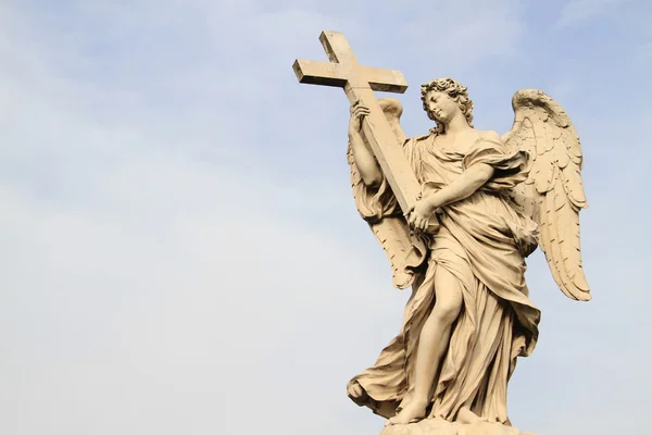 Bernini's statue of angel — Stock Photo, Image