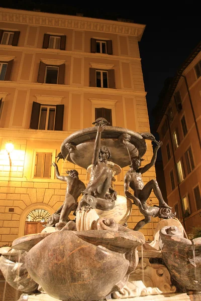 Fontana delle Tartarughe Rechtenvrije Stockafbeeldingen