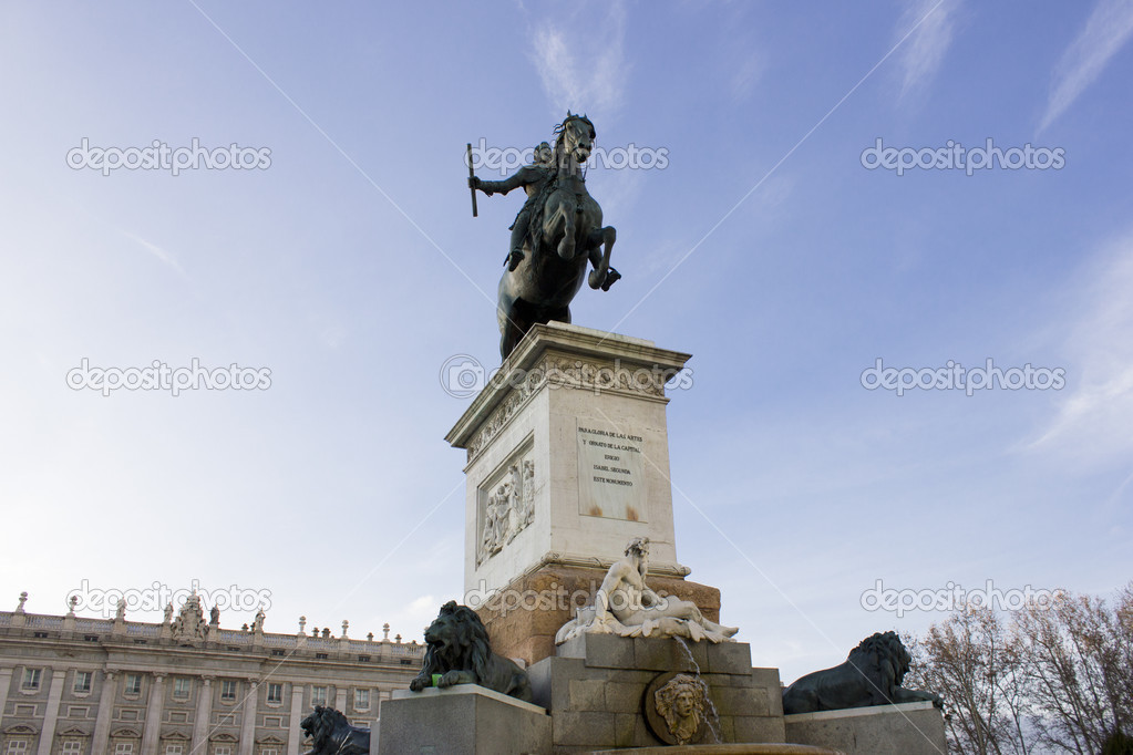 Statue of Felipe IV.