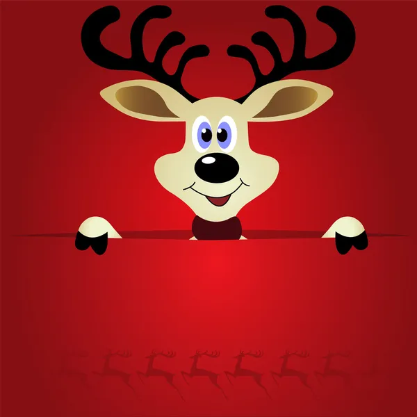 Reindeer — Stock Vector