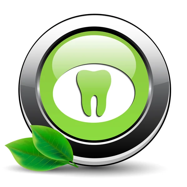 Ikona zęba — Wektor stockowy