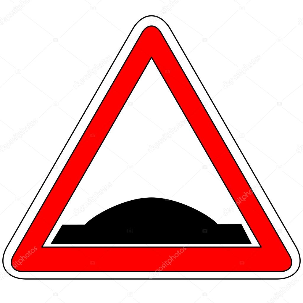 Bumpy Road Sign