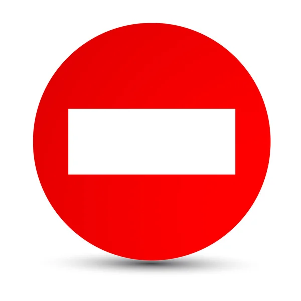 No entry sign — Stock Vector