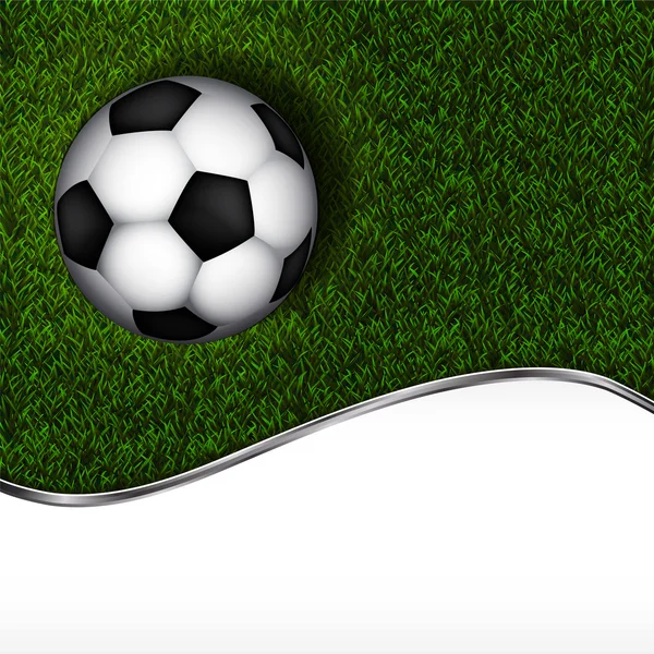 Футбольное знамя — стоковый вектор