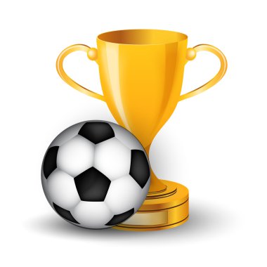 Futbol topu ile Gold Kupası
